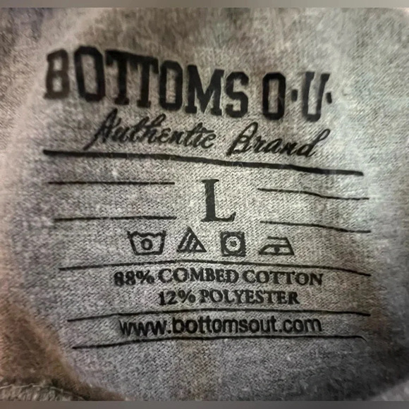 BOTTOMS OUT | ladies Long Beach Island t-shirt. Size: L. - Picture 6 of 10